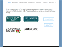 Tablet Screenshot of nc4rent.com